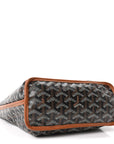 Goyardine Reversible Mini Anjou Black Gold