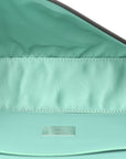 X TIFFANY Nappa Silver Baguette Blue Tiffany Silver