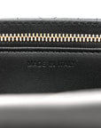 Lambskin Cannage Chain My D1OR Daily Chain Pouch Black