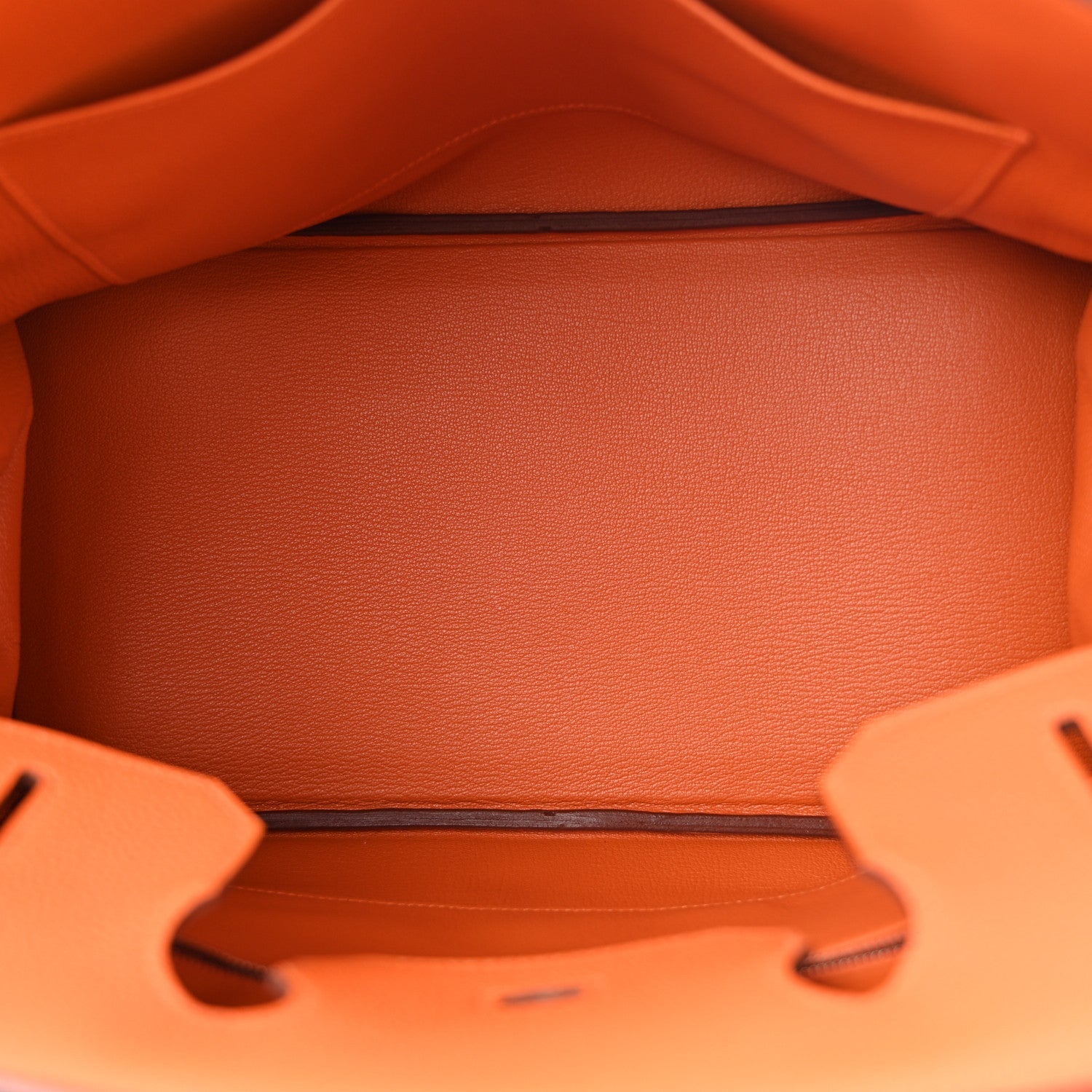 Togo Birkin 35 Orange