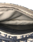 Oblique Saddle Chain Pouch Blue
