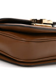 Suede MicroGCCIssima Go Small Shoulder Bag Brown