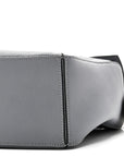 Soft Grained Calfskin Small Puzzle Bag Asphalt Grey
