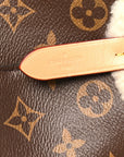 Monogram Shearling Cozygram Neonoe BB