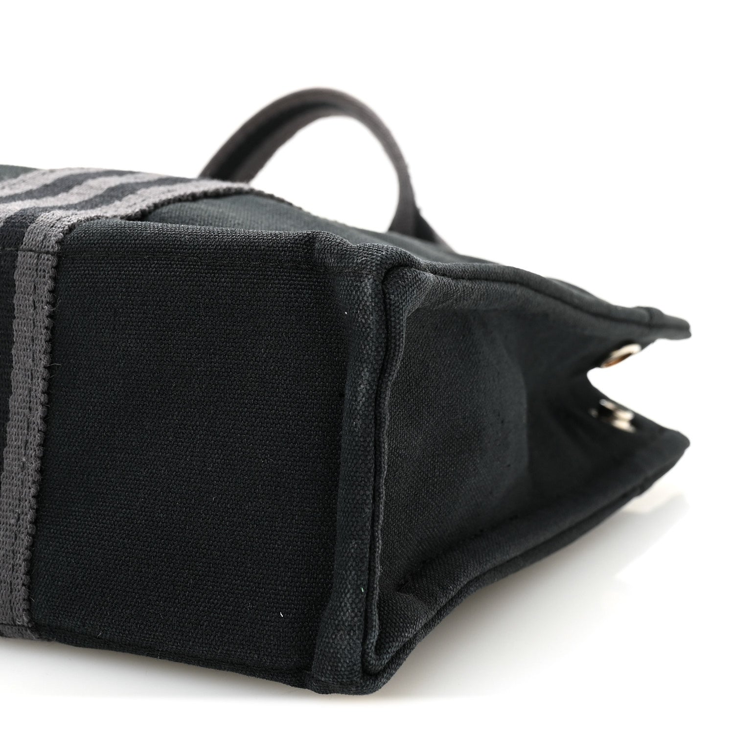 Canvas Herline PM Tote Black