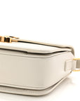Shiny Calfskin Teen Triomphe Arctic White