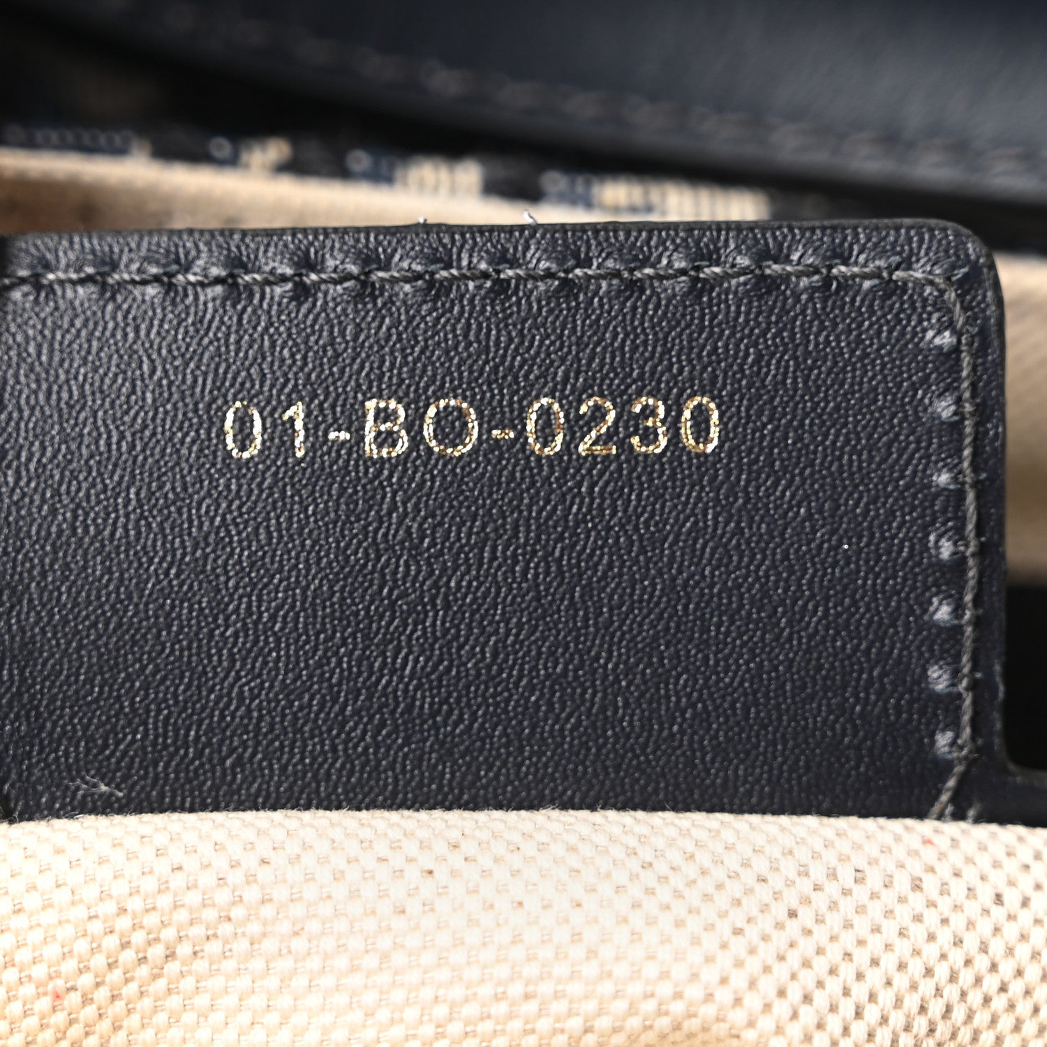 Oblique Saddle Bag Blue