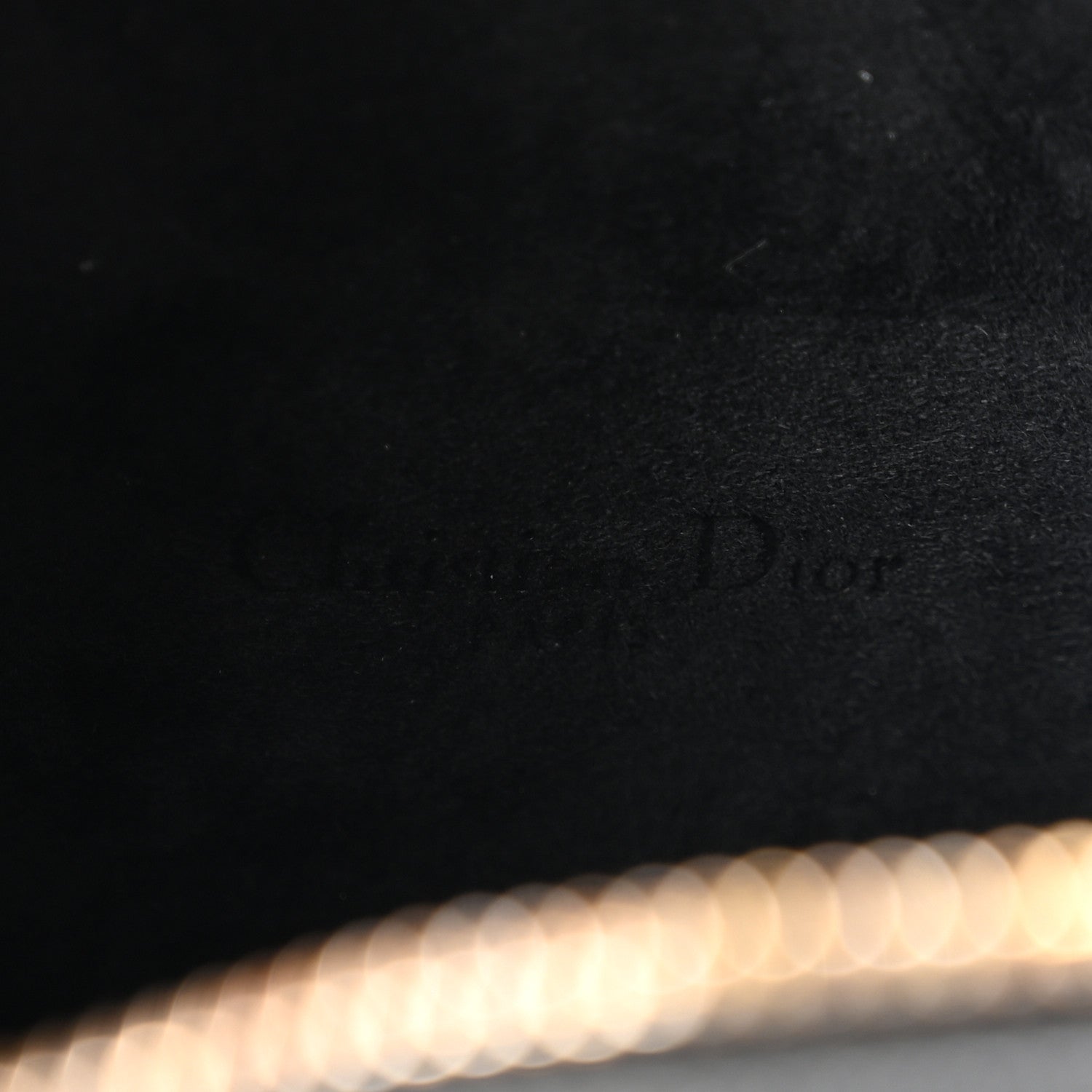 Grained Calfskin Caro Double Pouch Black