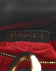 Lambskin Cannage Mini Lady D1OR Black