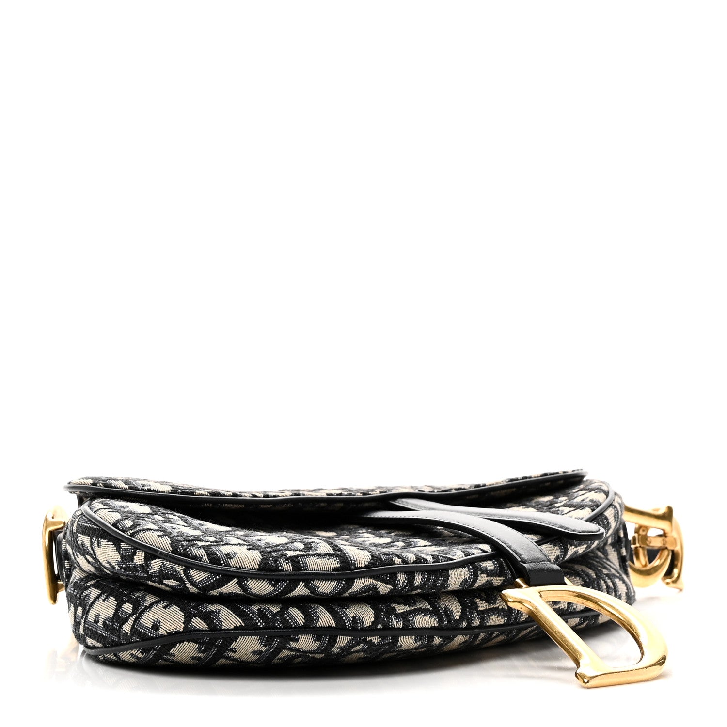 Oblique Saddle Bag Blue