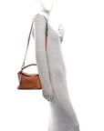 Calfskin Small Puzzle Bag Tan