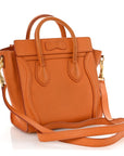 Goatskin Nano Luggage Orange