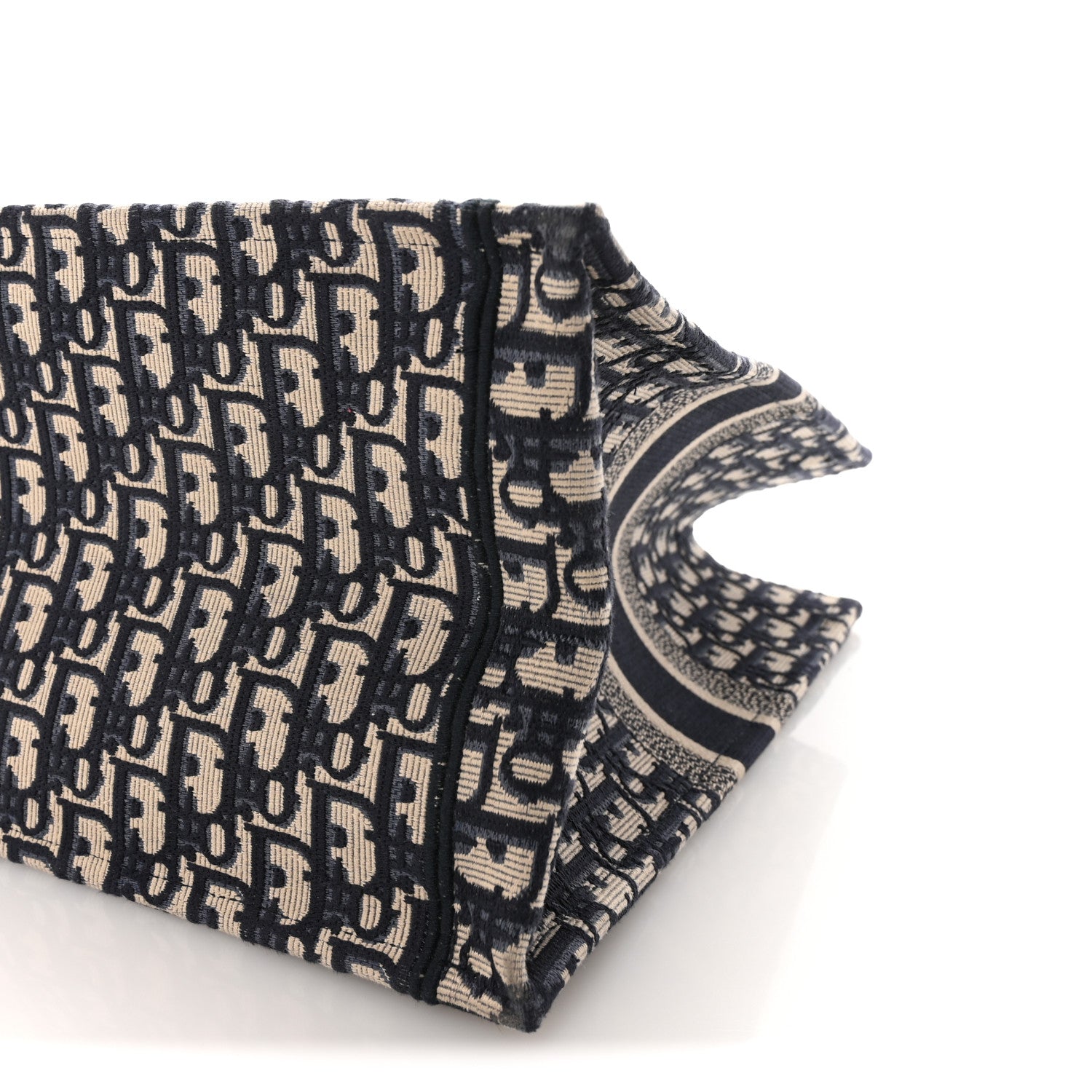 Oblique Large Book Tote Blue Multicolor
