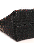 Nappa Intrecciato PVC Medium Cabat Black