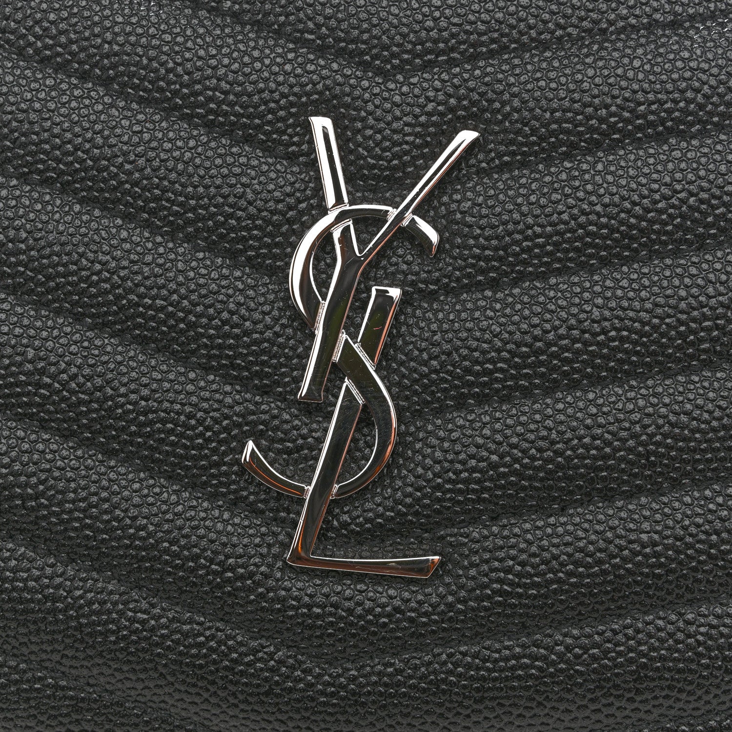 Grain De Poudre Matelasse Monogram Mini Lou Camera Bag Black