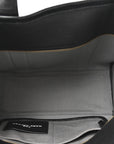 Grained Calfskin Medium The Tote Bag Black