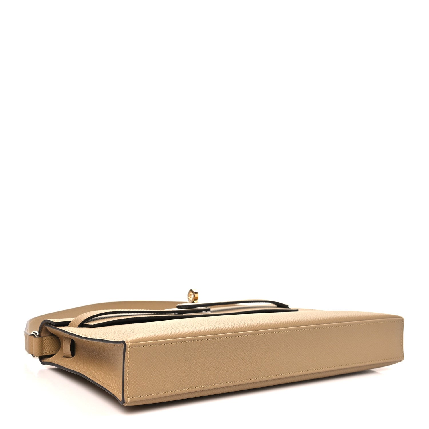 Madame Calfskin Kelly Elan Poussiere