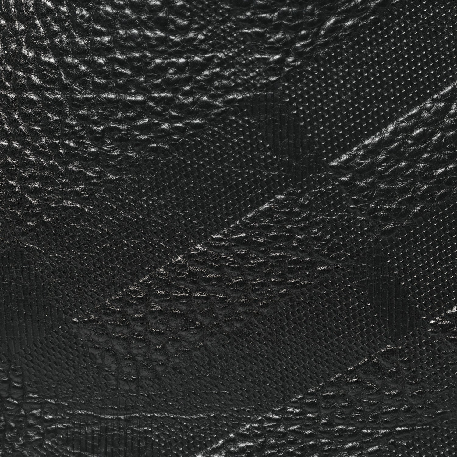 Heritage Grain Check Embossed Medium Dewsbury Tote Black