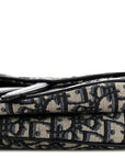 Oblique Saddle Bag Blue