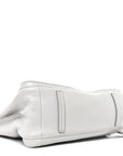 Grained Calfskin The Director Tote Harbor Mist
