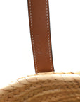 Raffia Large Basket Tote Bag Natural Tan