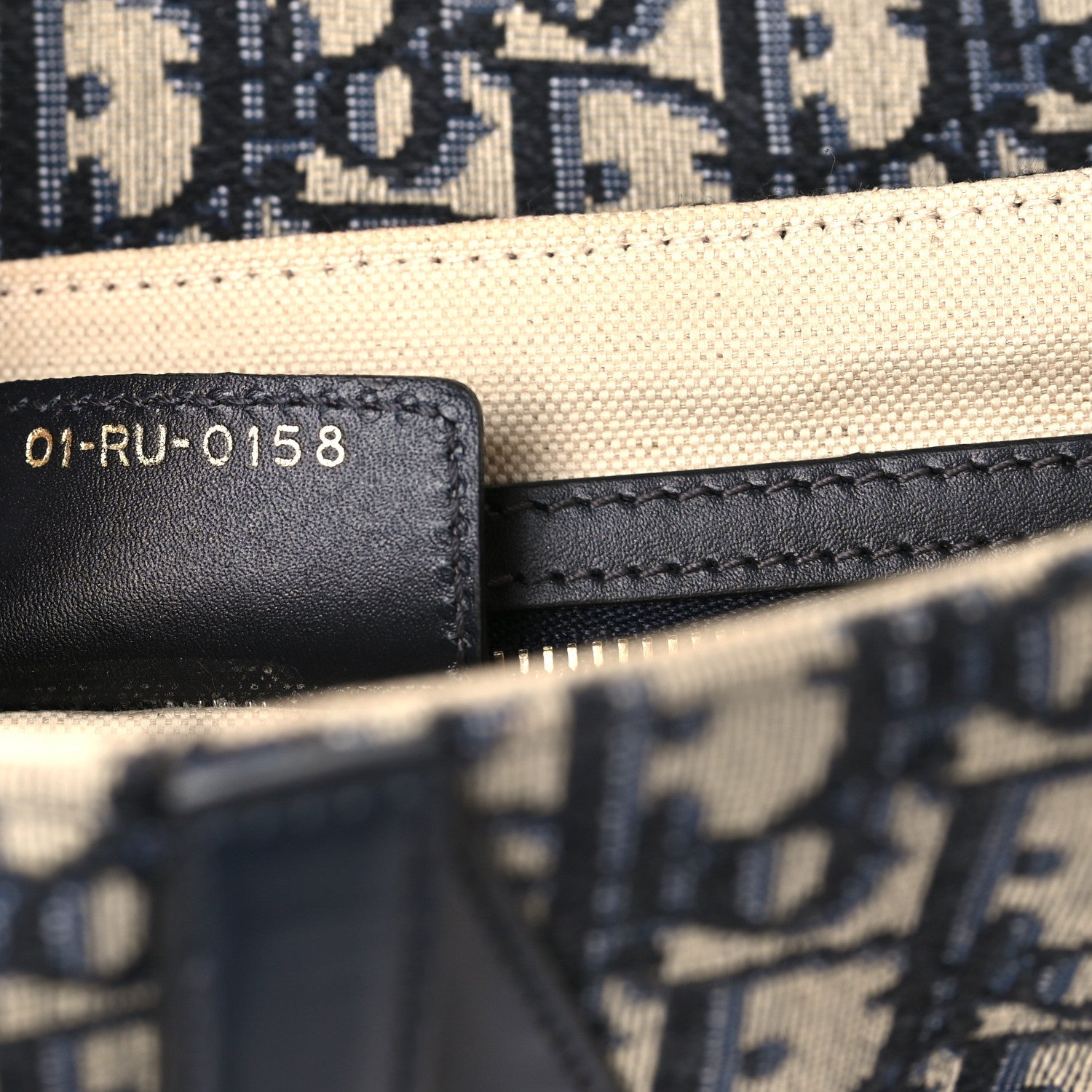 Oblique Saddle Bag Blue