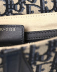 Oblique Saddle Bag Blue