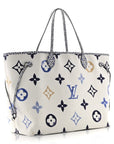 Monogram Canvas By The Pool Okinawa 2.0 Neverfull GM Blue