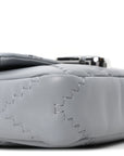 Calfskin Quilted The J Marc Shoulder Bag Wolf Grey