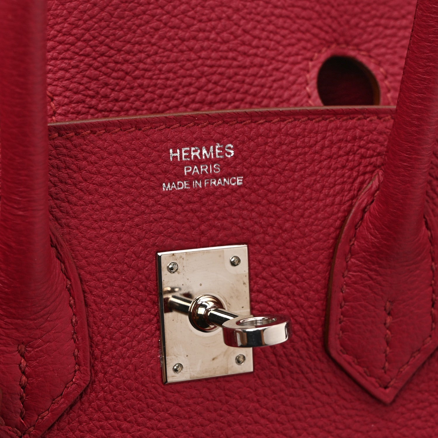 Togo Birkin 25 Rouge Grenat