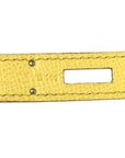 Epsom Birkin 35 Lime