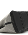 Toile Negonda Garden Party 36 MM Tote Black Ecru