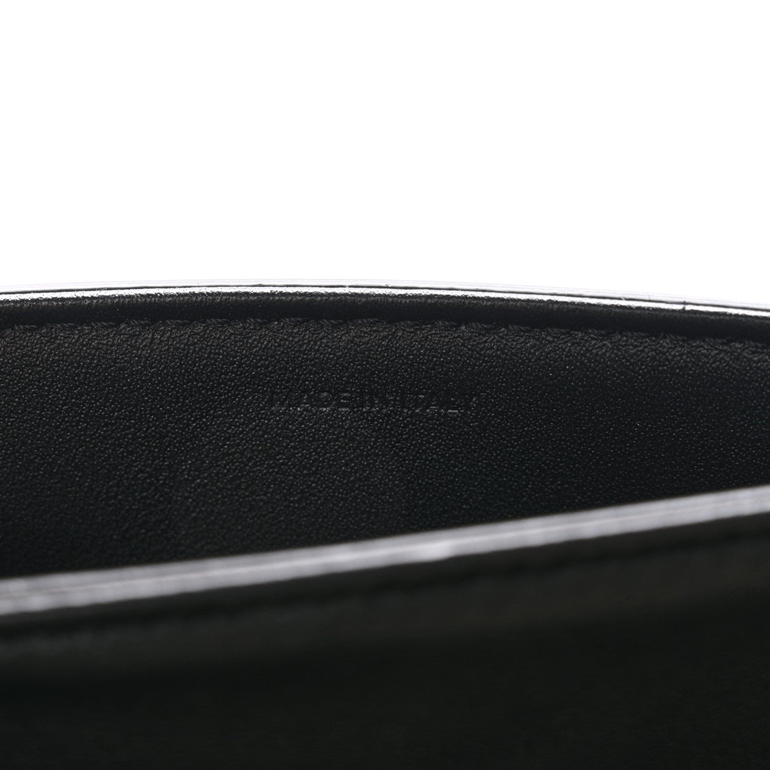 Shiny Calfskin Teen Triomphe Black