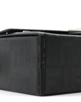 Vitello King FF Lines Embossed Baguette Soft Trunk Black