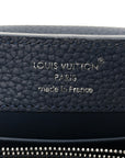 Taurillon Embellished Malletage Crown Mini Capucines Navy