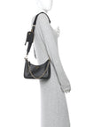 Saffiano Lux Re-Edition 2005 Shoulder Bag Black