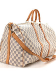 Damier Azur Keepall Bandouliere 55