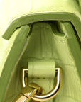 Calfskin Crocodile Embossed Le Chiquito Light Green