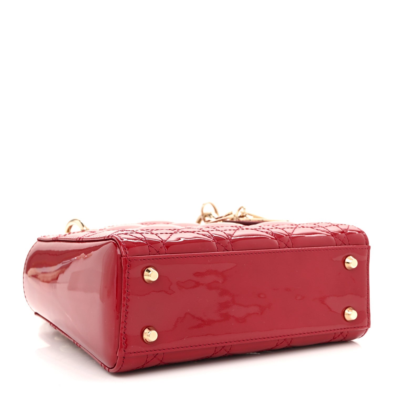 Patent Cannage Mini Lady D1OR Red