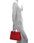 Epsom Kelly Sellier 28 Rouge Casaque