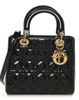 Patent Cannage Medium Lady D1OR Black