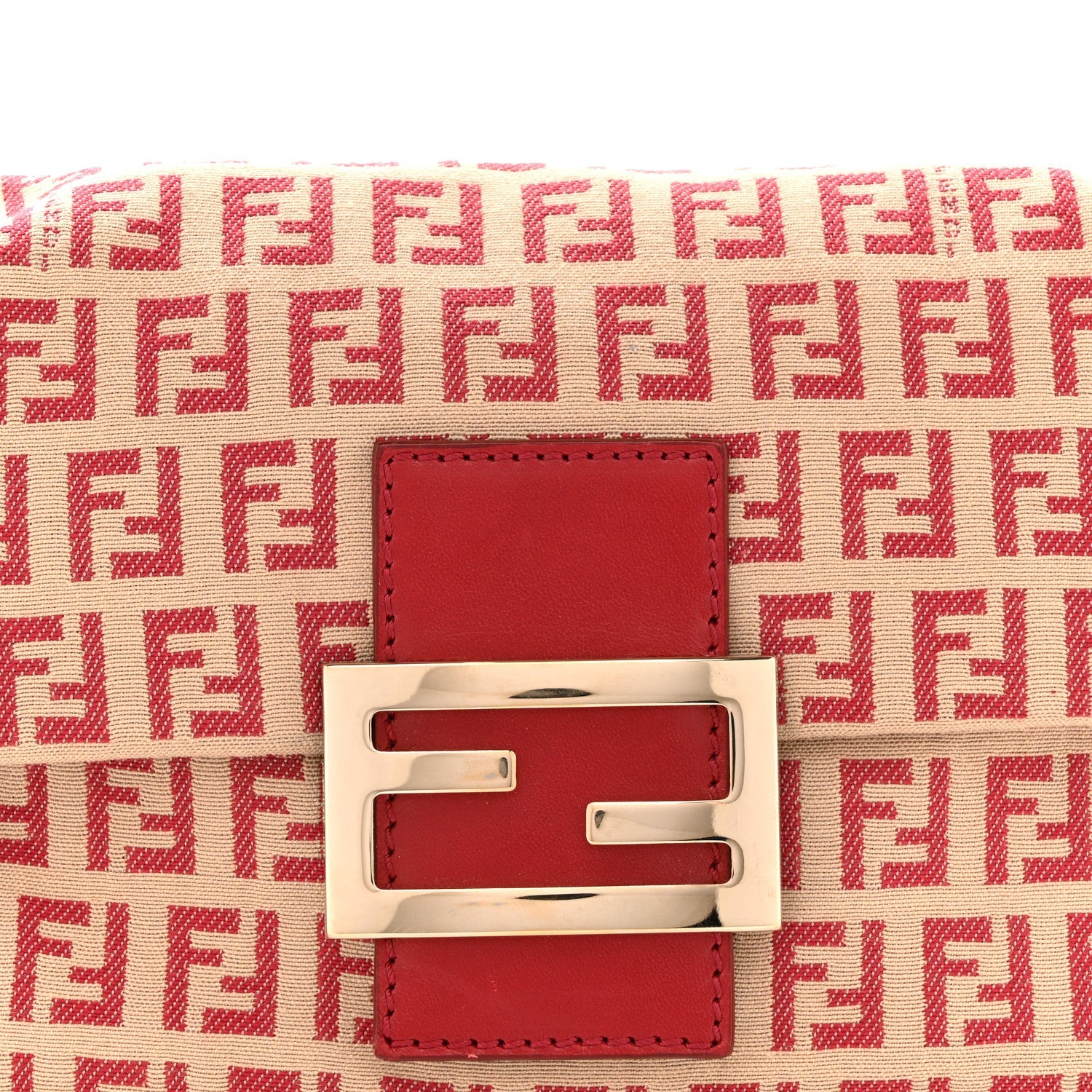 Zucchino Vitello Mini Mama Baguette Beige Rosso