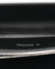 Matte Aluminum Personal Cross-Body Bag Black