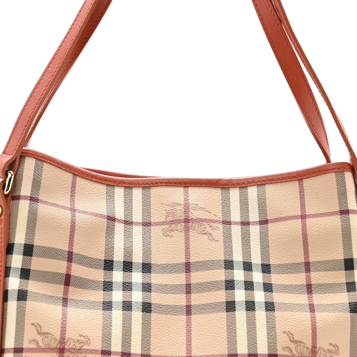 Haymarket Check Small Canterbury Tote Tangerine