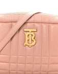 Calfskin Quilted Small Lola Camera Bag  Dusty Pink