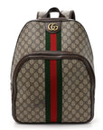 GG Supreme Monogram Medium Ophidia Day Backpack Beige Ebony New Acero