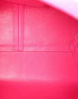 Grained Calfskin Mini The Sack Bag Hot Pink