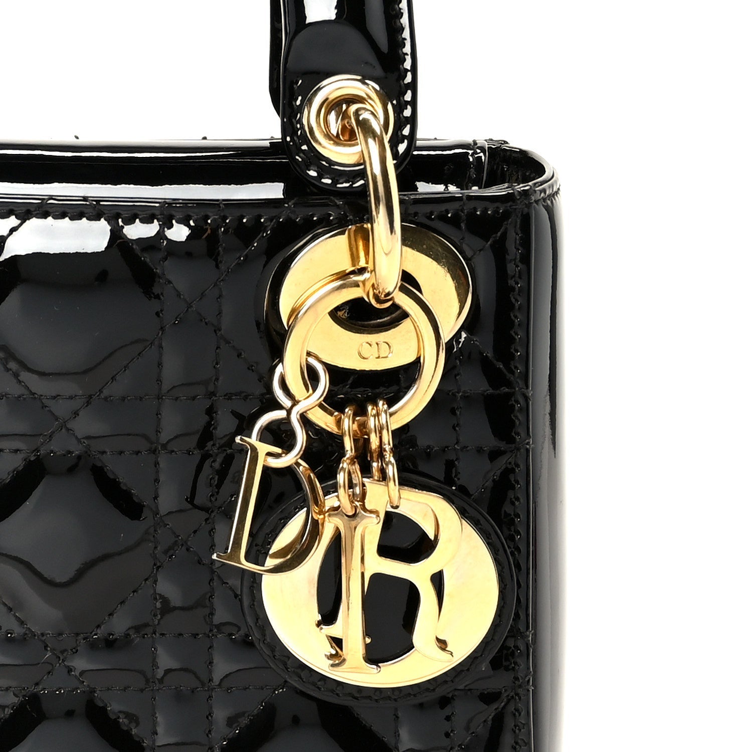 Patent Cannage Mini Lady D1OR Black