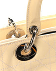 Patent Cannage Large Lady D1OR White
