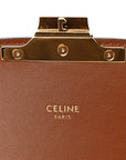 Triomphe Canvas Calfskin Medium Triomphe Bag Tan